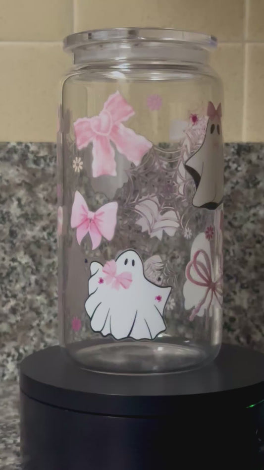 Pink Bow Ghosts
